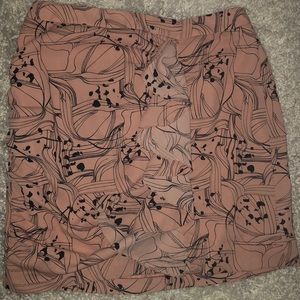 Ruffle front skirt